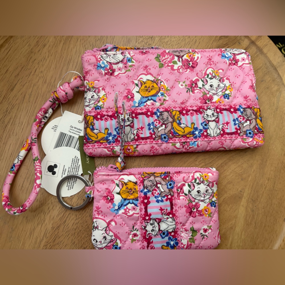 Aristocats Vera Bradley Wristlet and Zip id